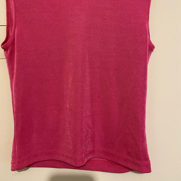 Vintage Morgan Square Hot Pink Tank - Picture 3 of 5